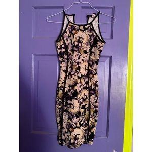 Floral midi dress